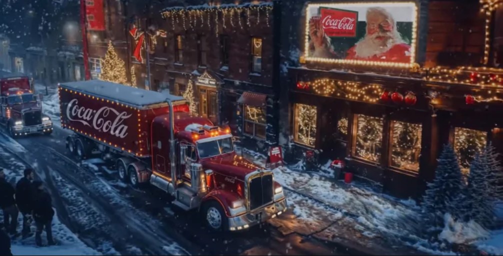 Реклама Coca-Cola, созданная ИИ