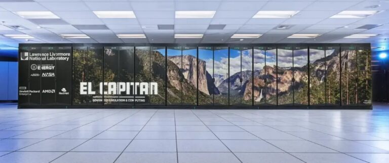 Самый мощный суперкомпьютер El Capitan