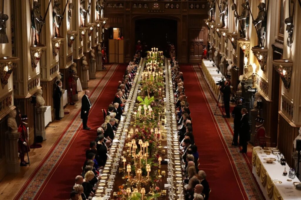 Как Трампа принимали в Виндзоре