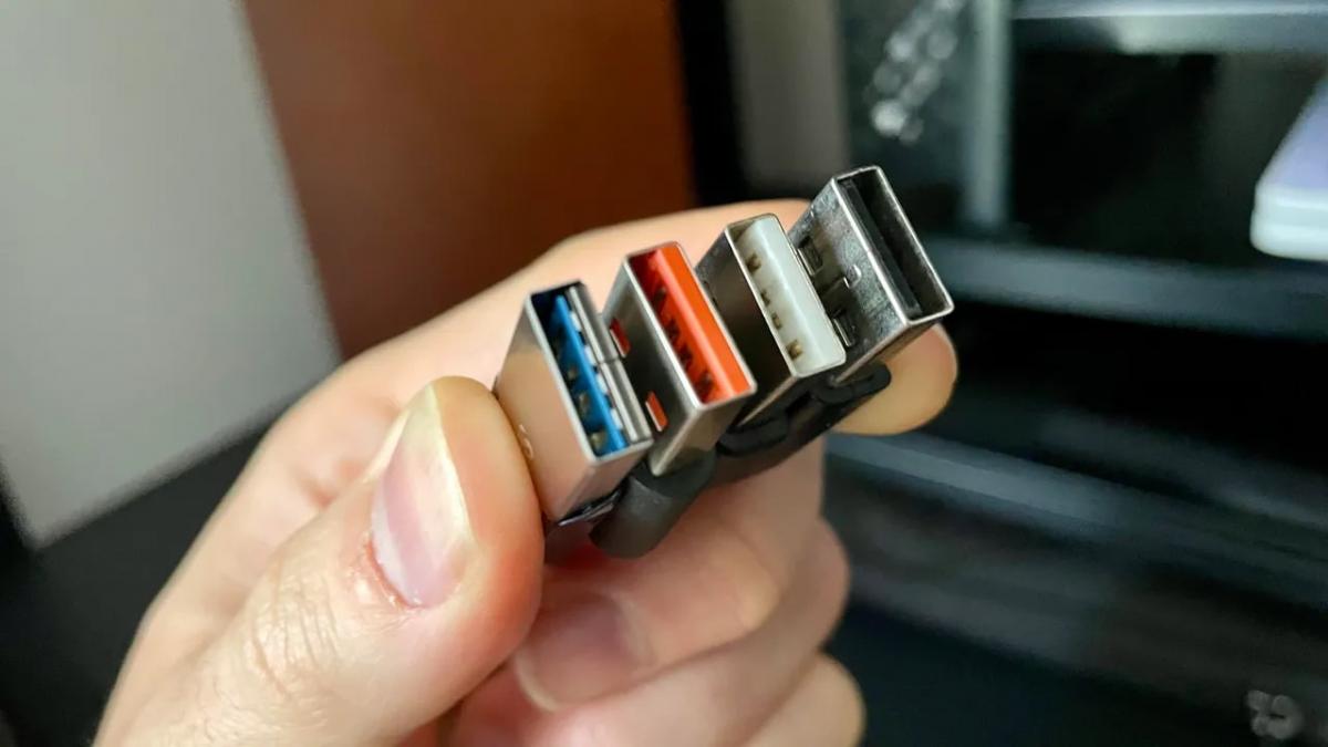 Расшифровка цветов USB
