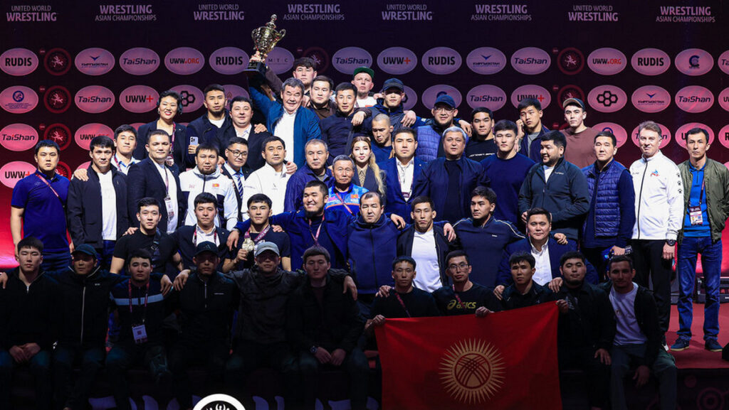 Кыргызстан на Чемпионате Азии по борьбе 2026
