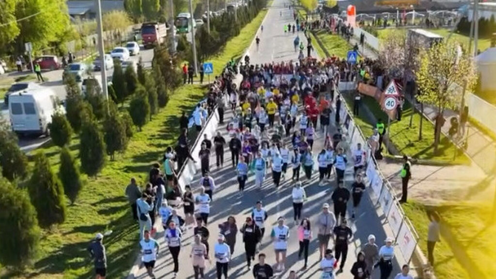 Скандал на полумарафоне в Бишкеке